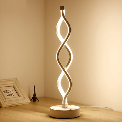 Creative LED Desk Lamp with Acrylic and Aluminum Design