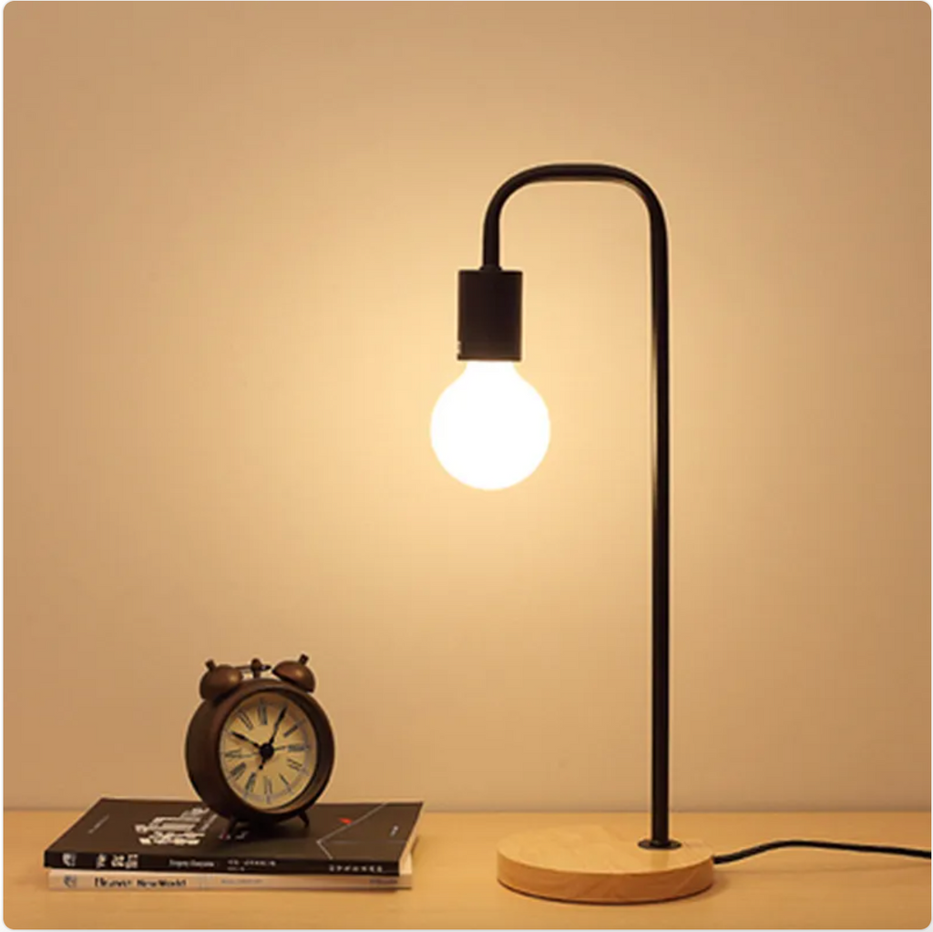 Adjustable LED Desk Lamp — Modern Gooseneck Metal Design