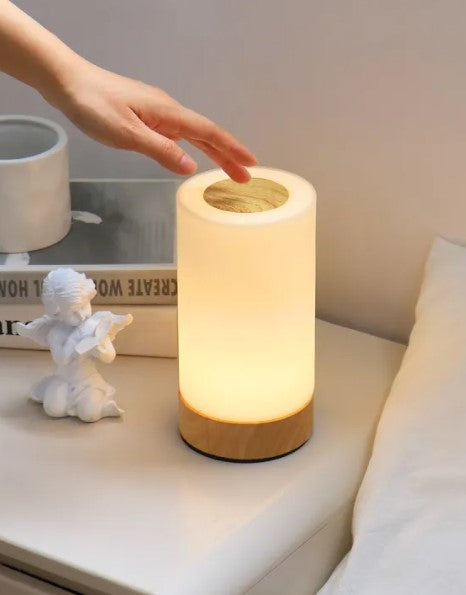 Rechargeable LED Night Lamp — Portable Touch Control