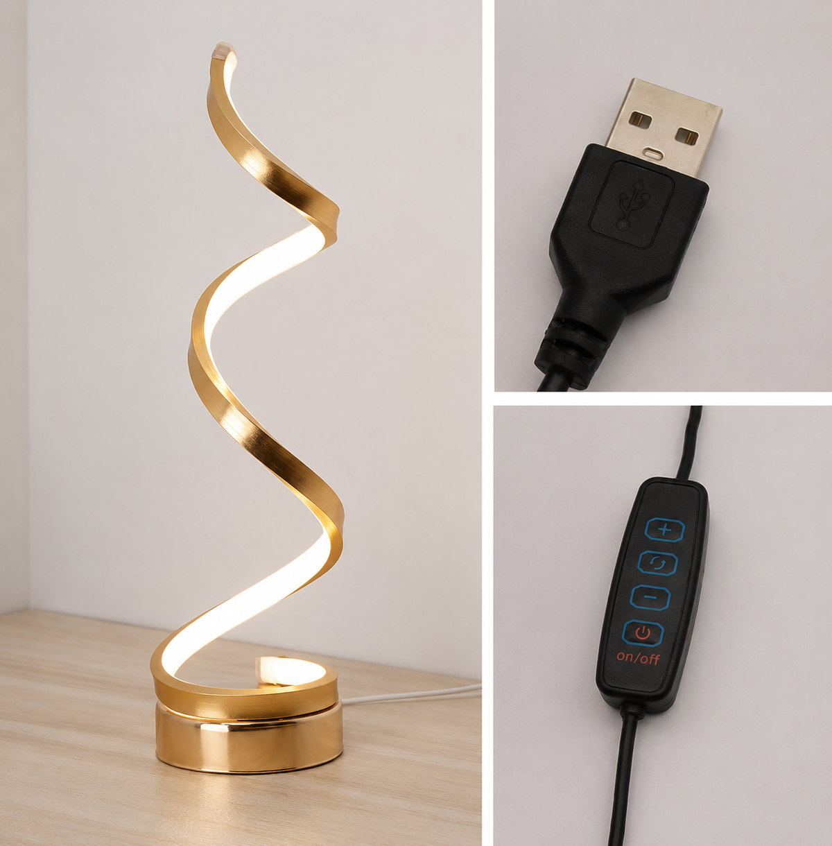 Nordic Table Lamp — Modern Living Room Reading Light