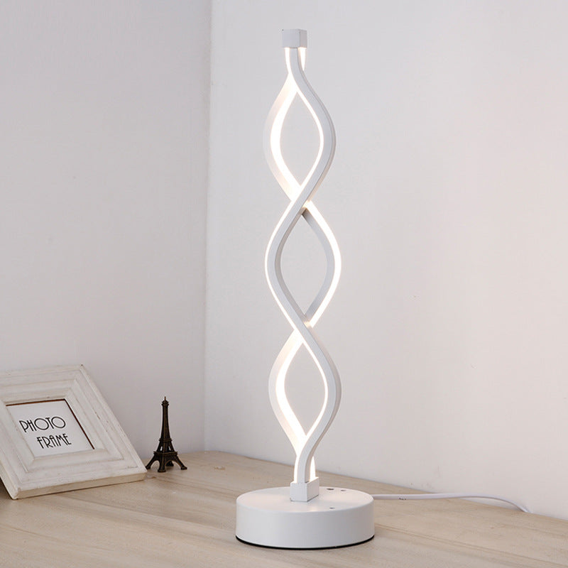 Creative LED Desk Lamp with Acrylic and Aluminum Design