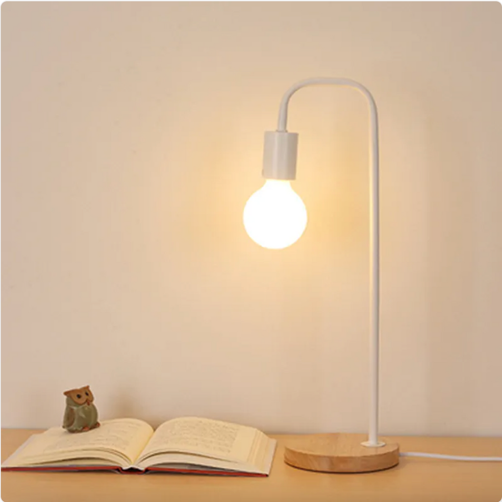 Adjustable LED Desk Lamp — Modern Gooseneck Metal Design